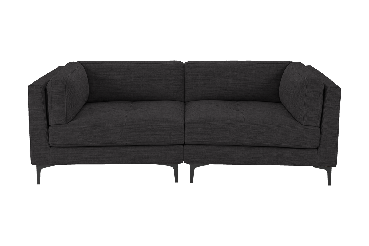 Oli Modular Small Sofa in Roni Ember