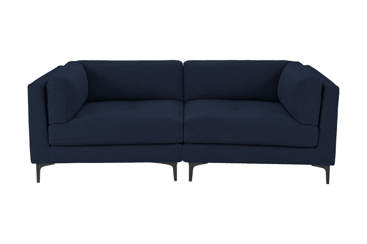 Oli Modular Small Sofa in Roni Ember Blue