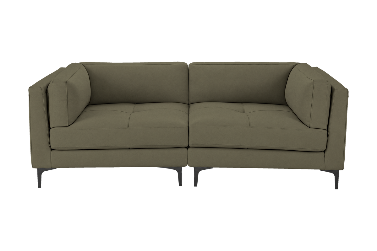 Oli Modular Small Sofa in Felix Olive