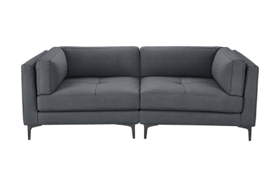 Oli Modular Small Sofa in Dante Shark