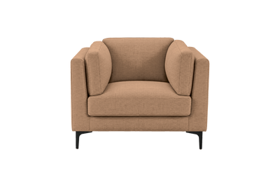 Oli Plus Armchair in Roni Biscotti