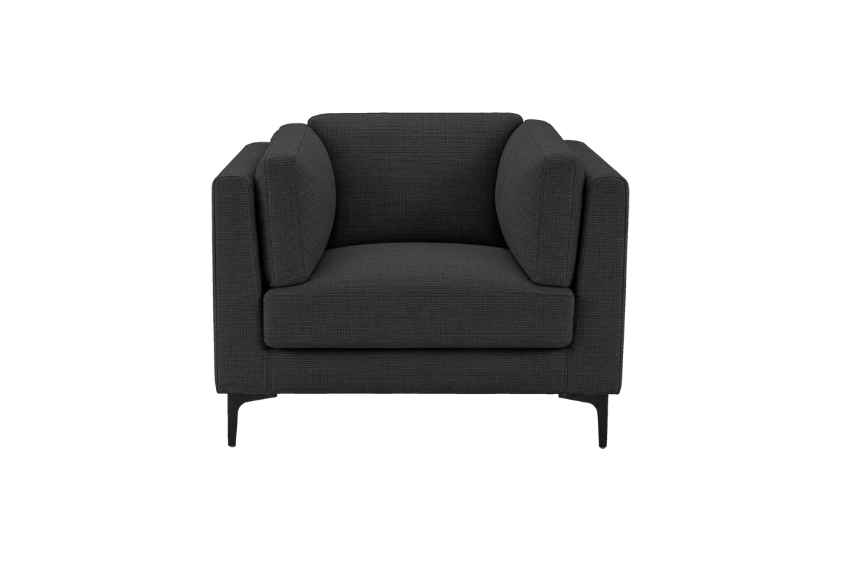 Oli Plus Armchair in Roni Ember