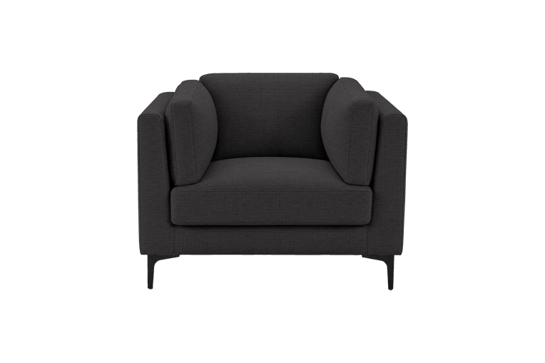 Oli Plus Armchair in Roni Ember