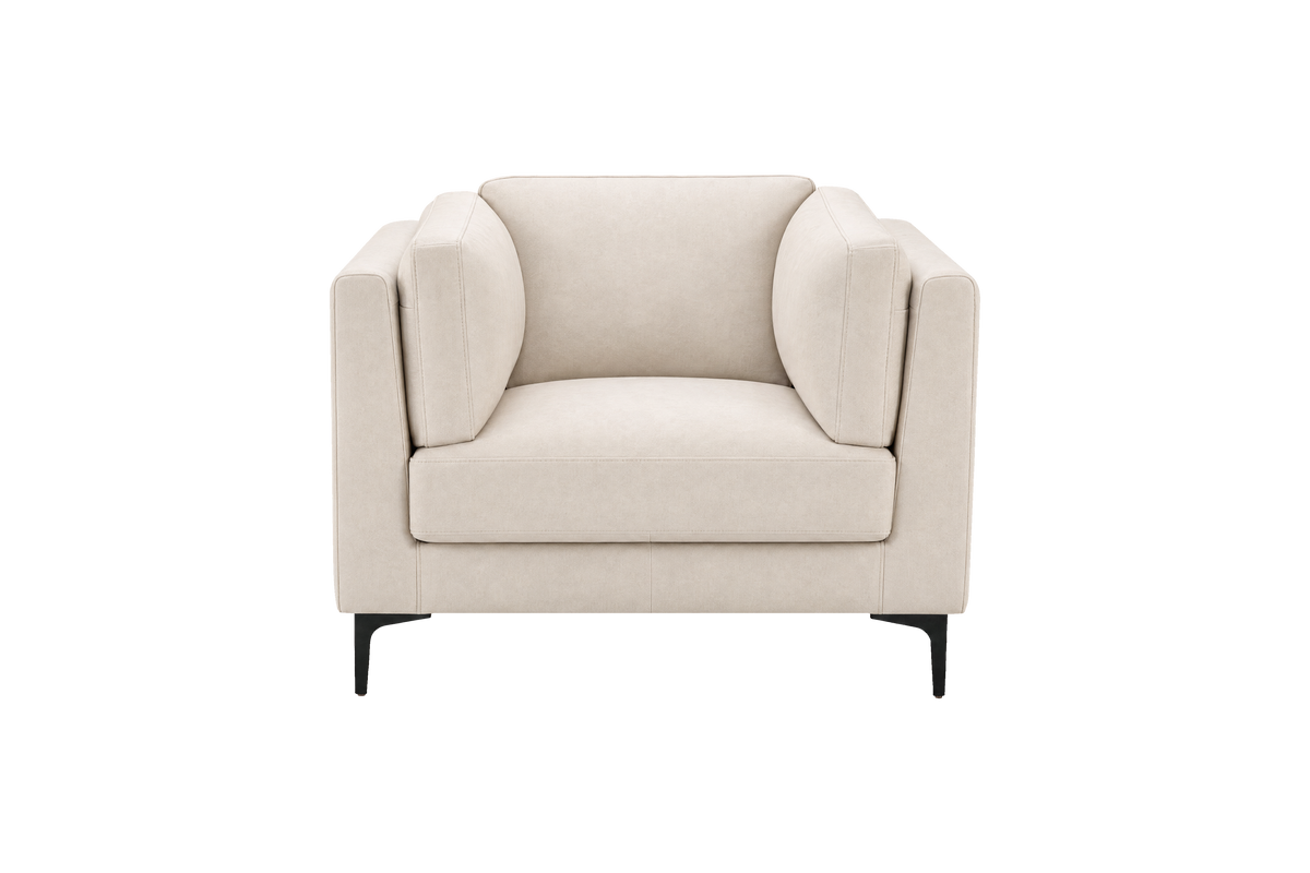 Oli Plus Armchair in Fresco Milky