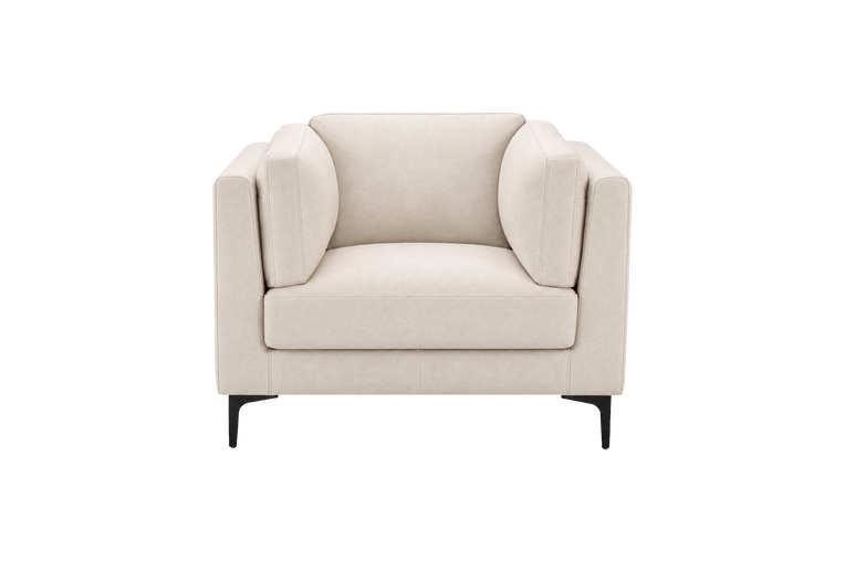 Oli Plus Armchair in Fresco Milky
