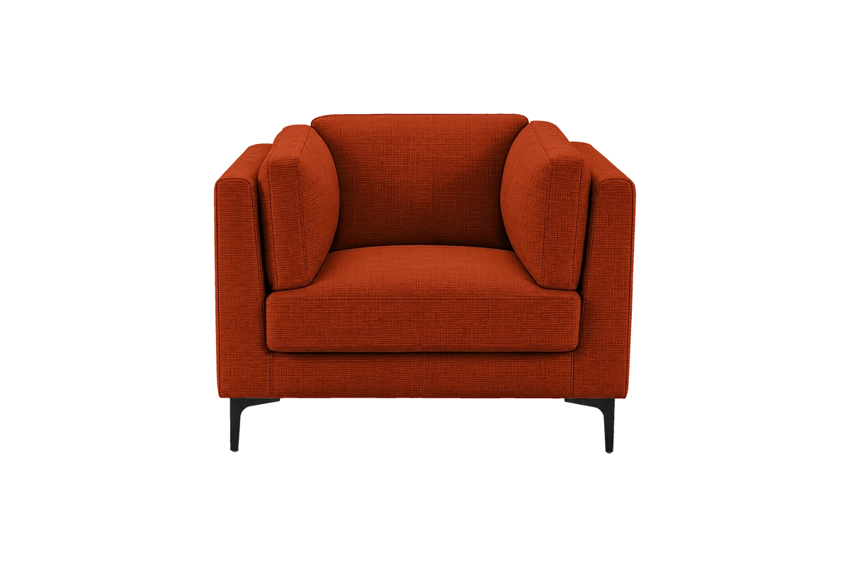 Oli Plus Armchair in Roni Poppy