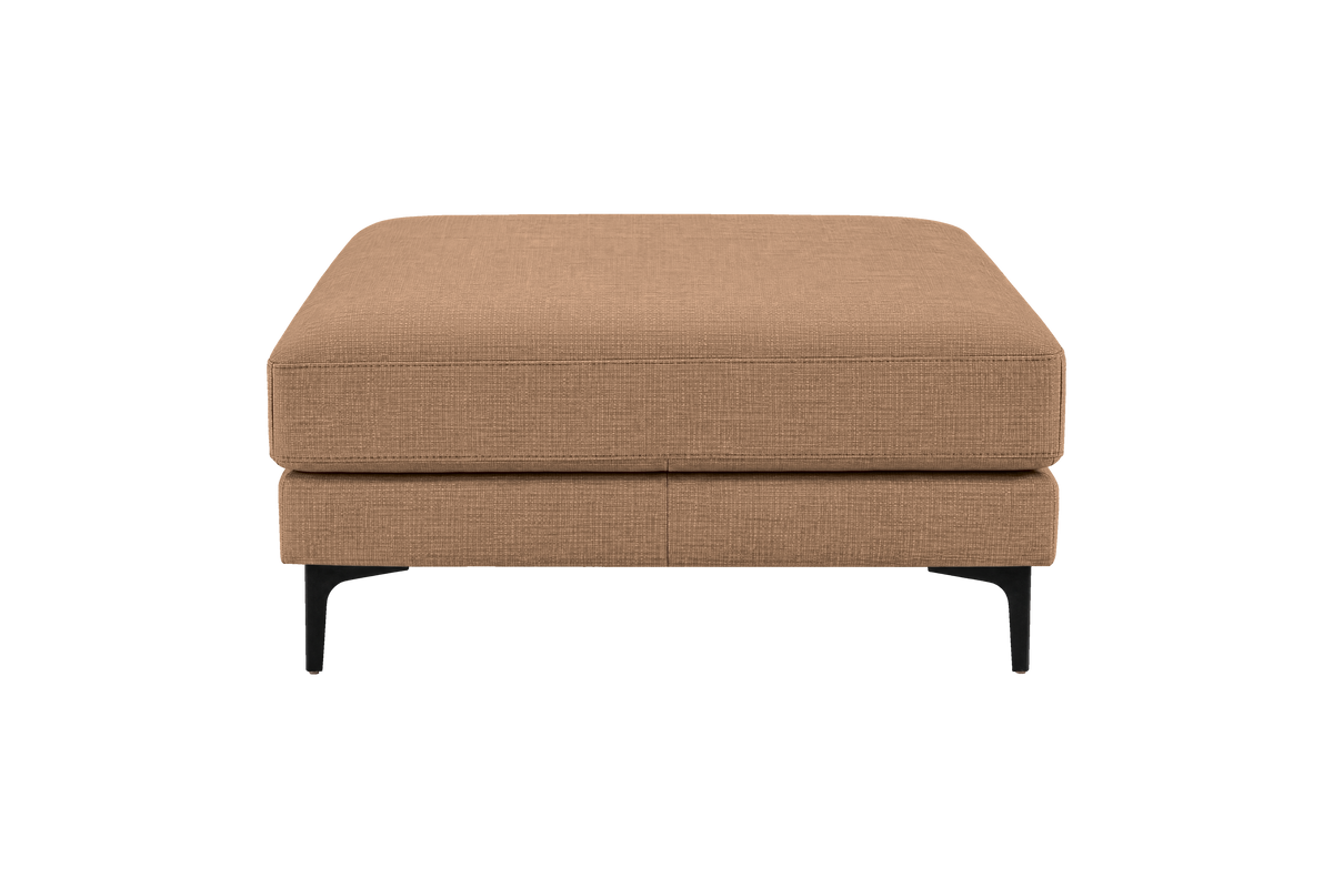 Oli Plus Footstool in Roni Biscotti