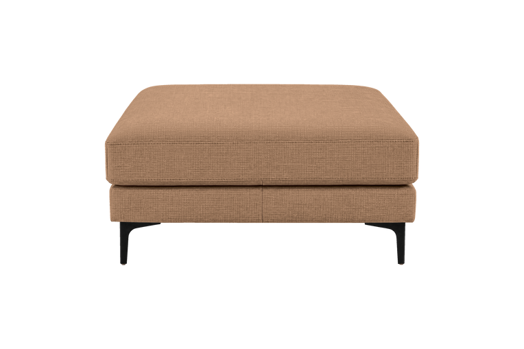 Oli Plus Footstool in Roni Biscotti