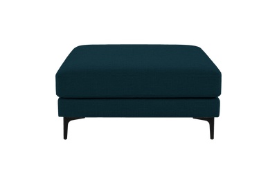 Oli Plus Footstool in Roni Deep Lake