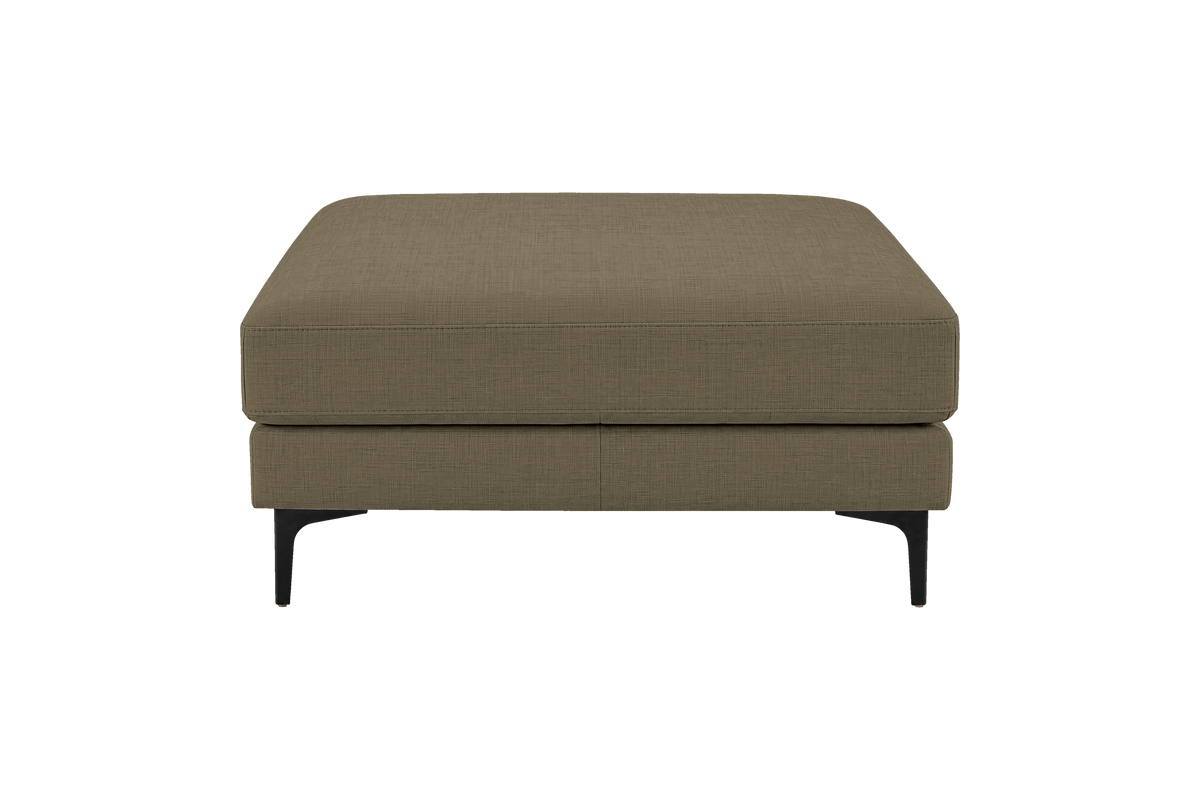 Oli Plus Footstool in Mosquito Malibu