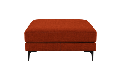 Oli Plus Footstool in Roni Poppy