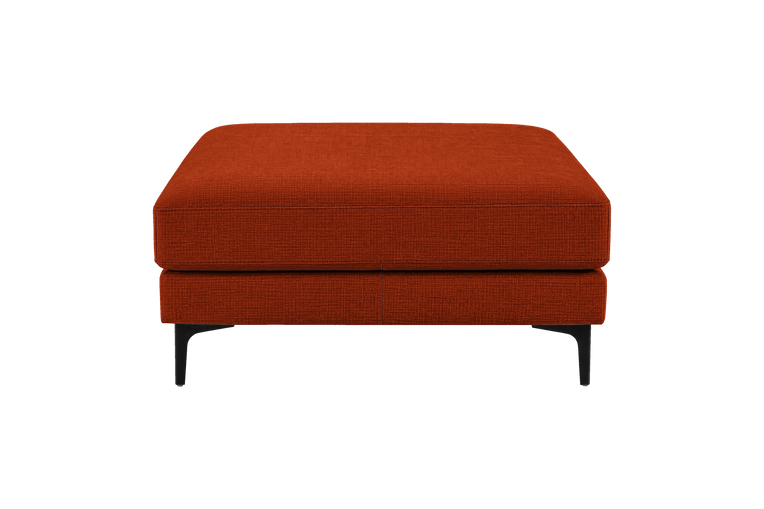 Oli Plus Footstool in Roni Poppy