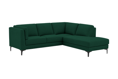 Oli Right Bumper Corner Sofa in Roni Frog