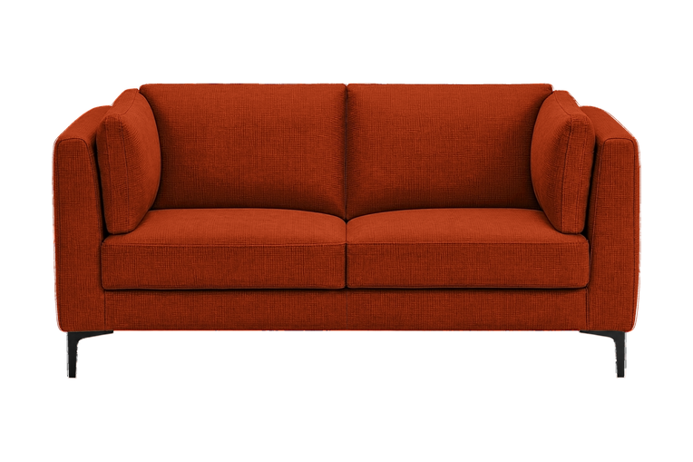 Oli Small Sofa in Roni Poppy