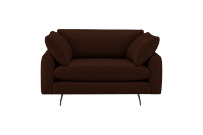 Oliver Cuddle Chair in Momo Biscuit