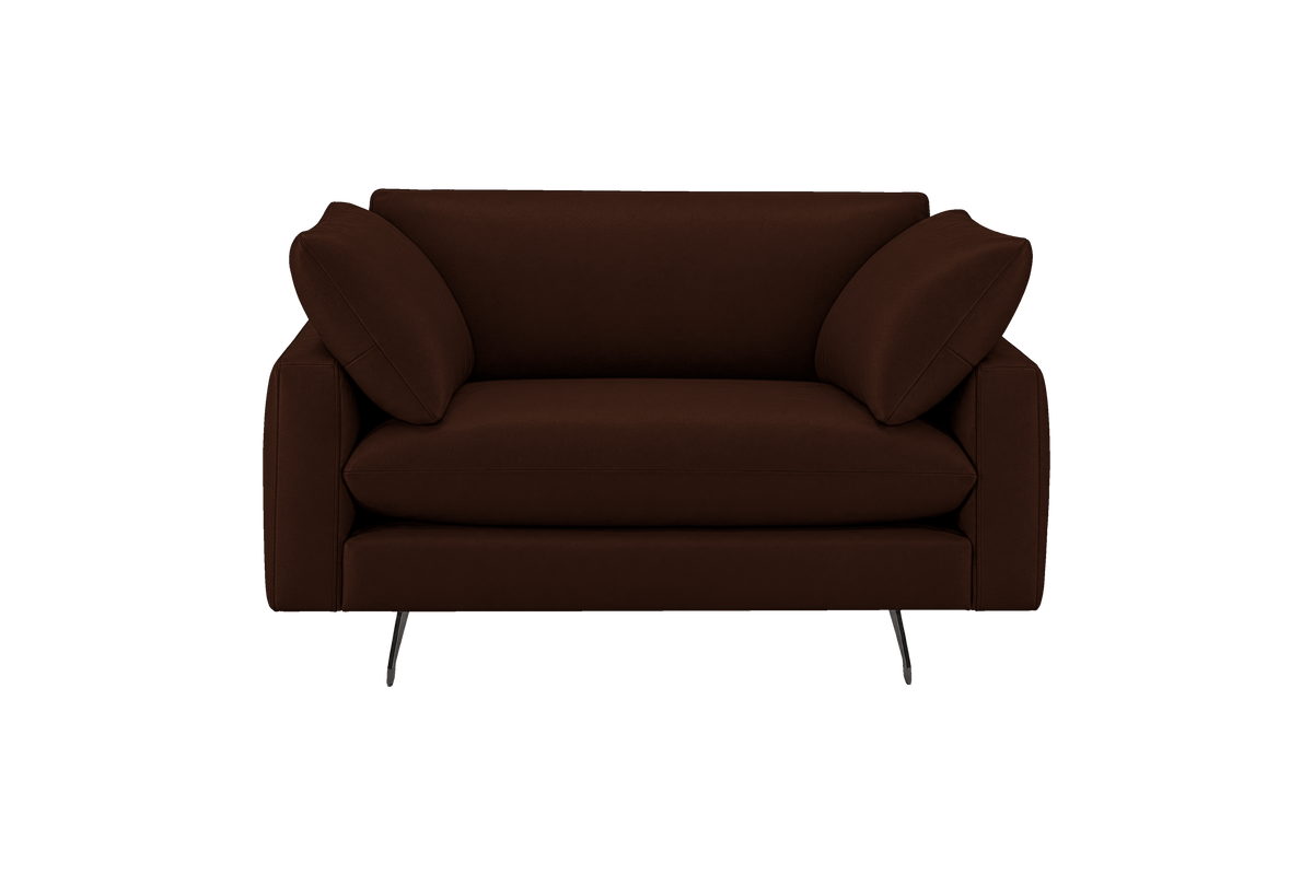 Oliver Cuddle Chair in Momo Biscuit