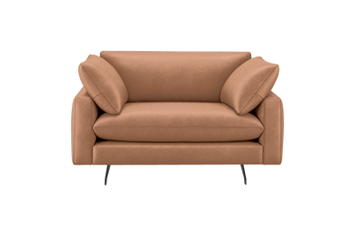 Oliver Cuddle Chair in Momo Camel