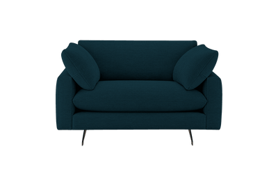 Oliver Cuddle Chair in Roni Deep Lake