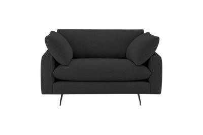 Oliver Cuddle Chair in Roni Ember