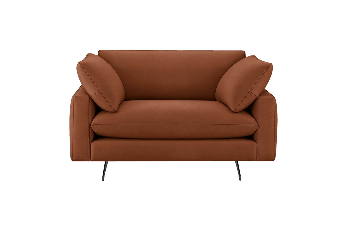 Oliver Cuddle Chair in Dante Hazel
