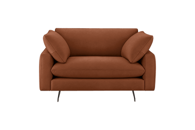Oliver Cuddle Chair in Dante Hazel