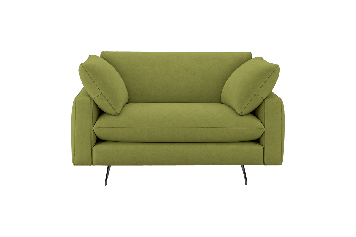 Oliver Cuddle Chair in Fresco Key Lime