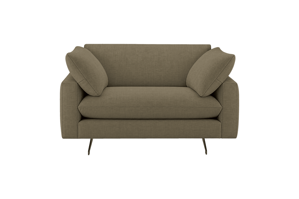 Oliver Cuddle Chair in Mosquito Malibu