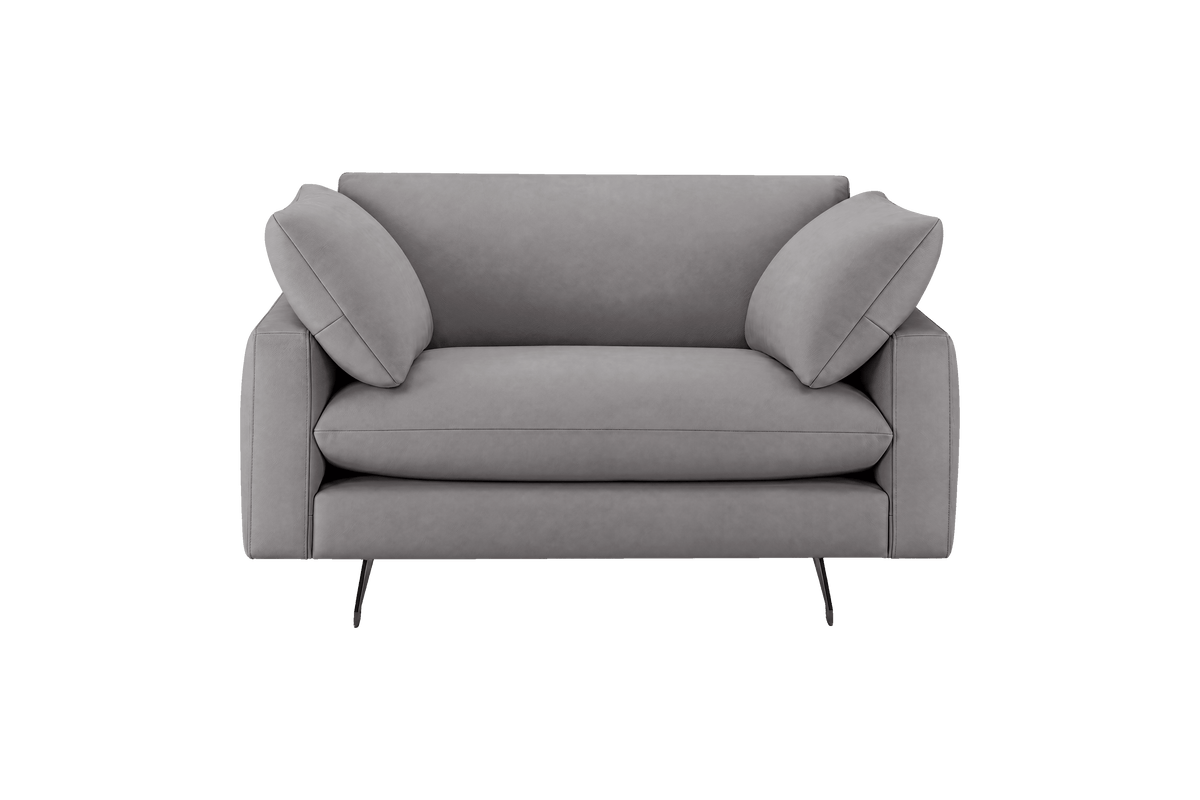 Oliver Cuddle Chair in Marfa Meteor