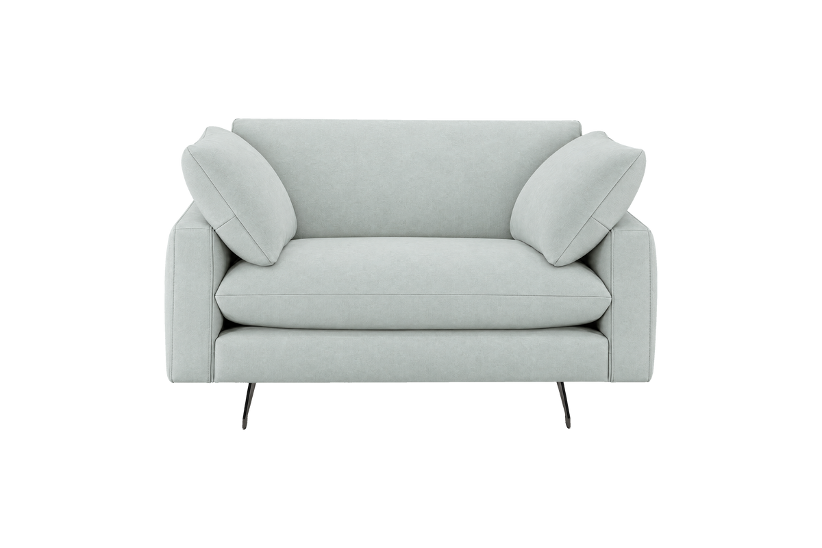 Oliver Cuddle Chair in Fresco Meteor