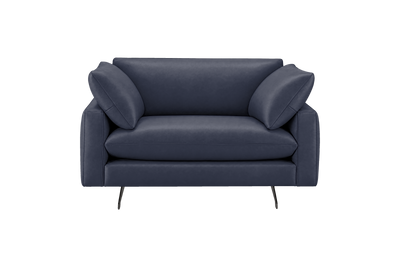 Oliver Cuddle Chair in Momo Midnight