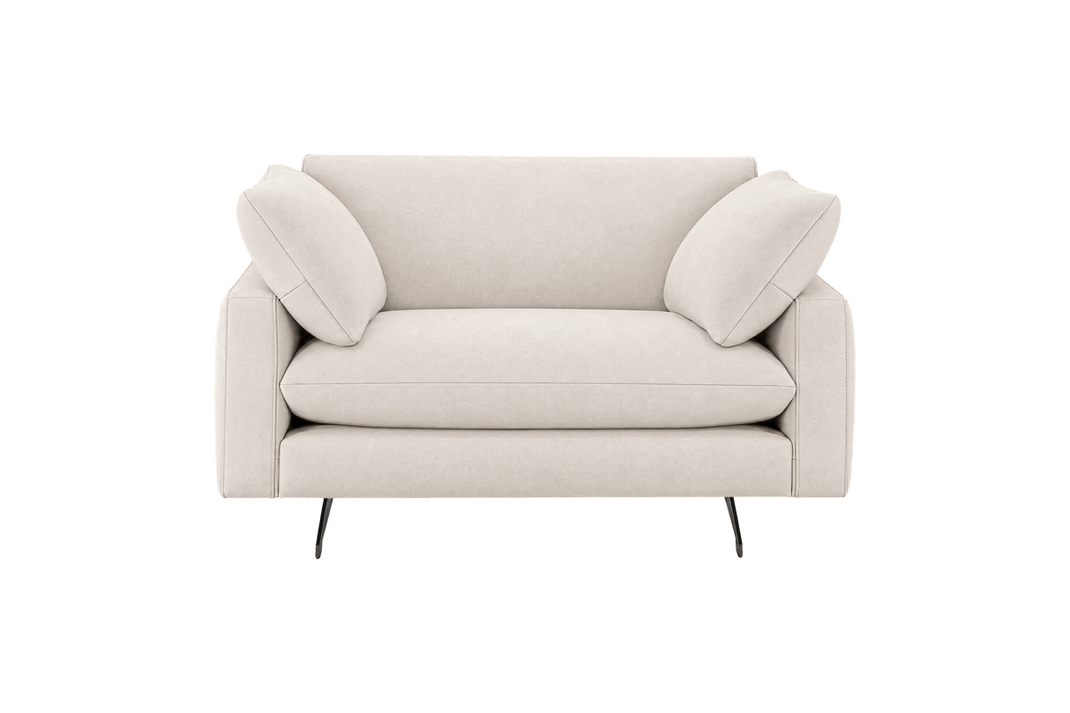 Oliver Cuddle Chair in Fresco Milky