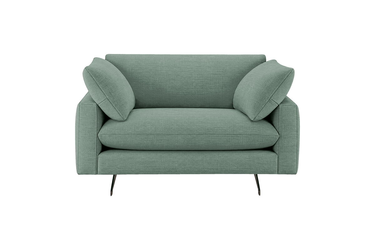 Oliver Cuddle Chair in Roni Nane
