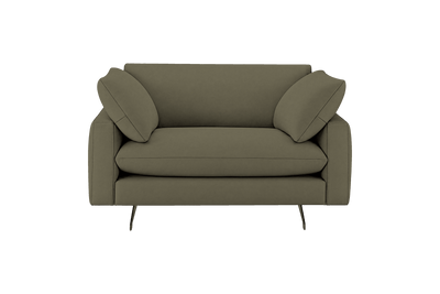 Oliver Cuddle Chair in Felix Olive