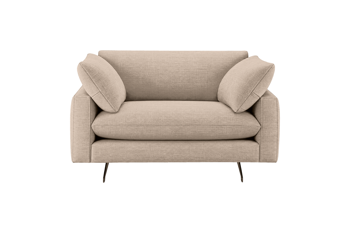 Oliver Cuddle Chair in Roni Pine Nut