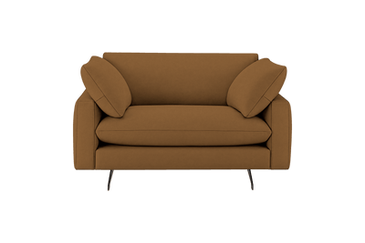 Oliver Cuddle Chair in Felix Pisco