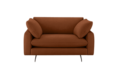 Oliver Cuddle Chair in Marfa Pluto