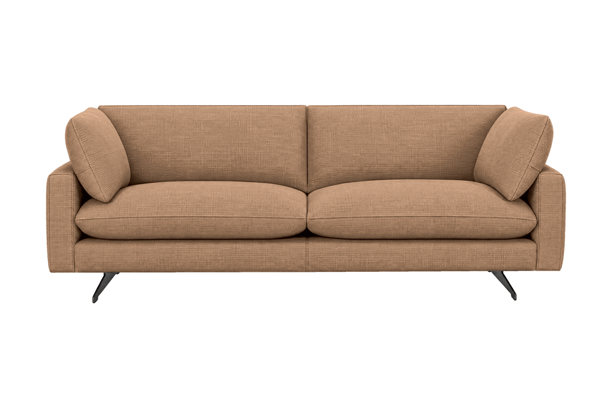 Oliver Large Sofa in Roni Biscotti