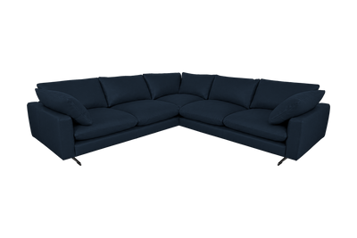 Oliver Sectional in Dante Aqua
