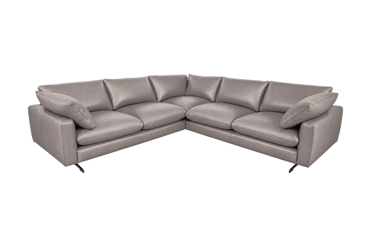 Oliver Sectional in Momo Ash