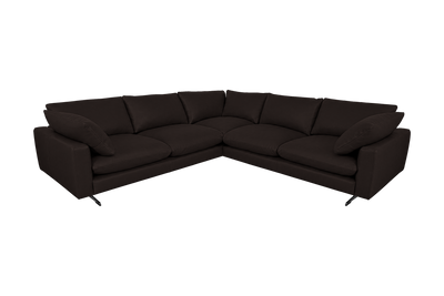 Oliver Sectional in Dante Ebony