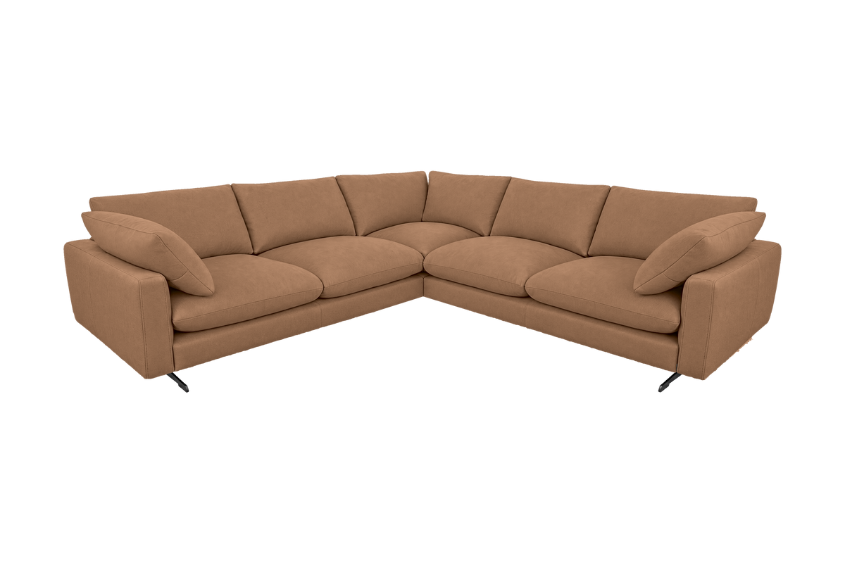 Oliver Sectional in Fresco Hazel