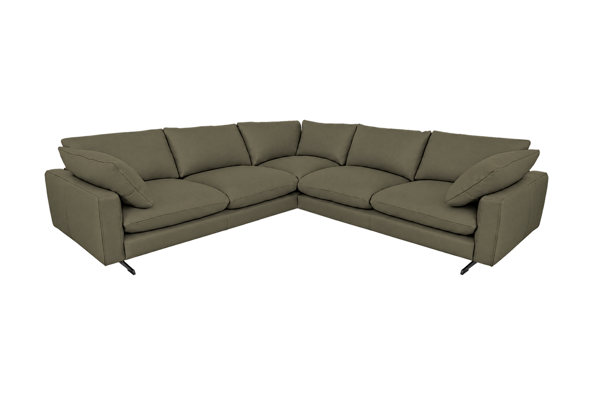 Oliver Sectional in Felix Olive