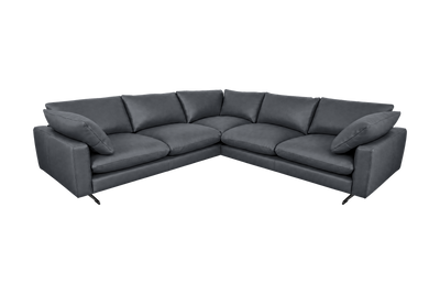 Oliver Sectional in Dante Shark
