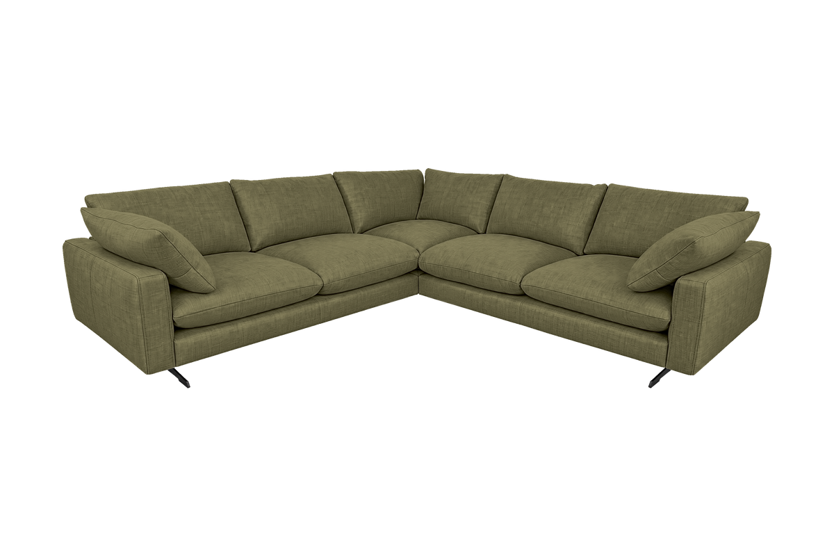 Oliver Sectional in Mosquito Sycamore