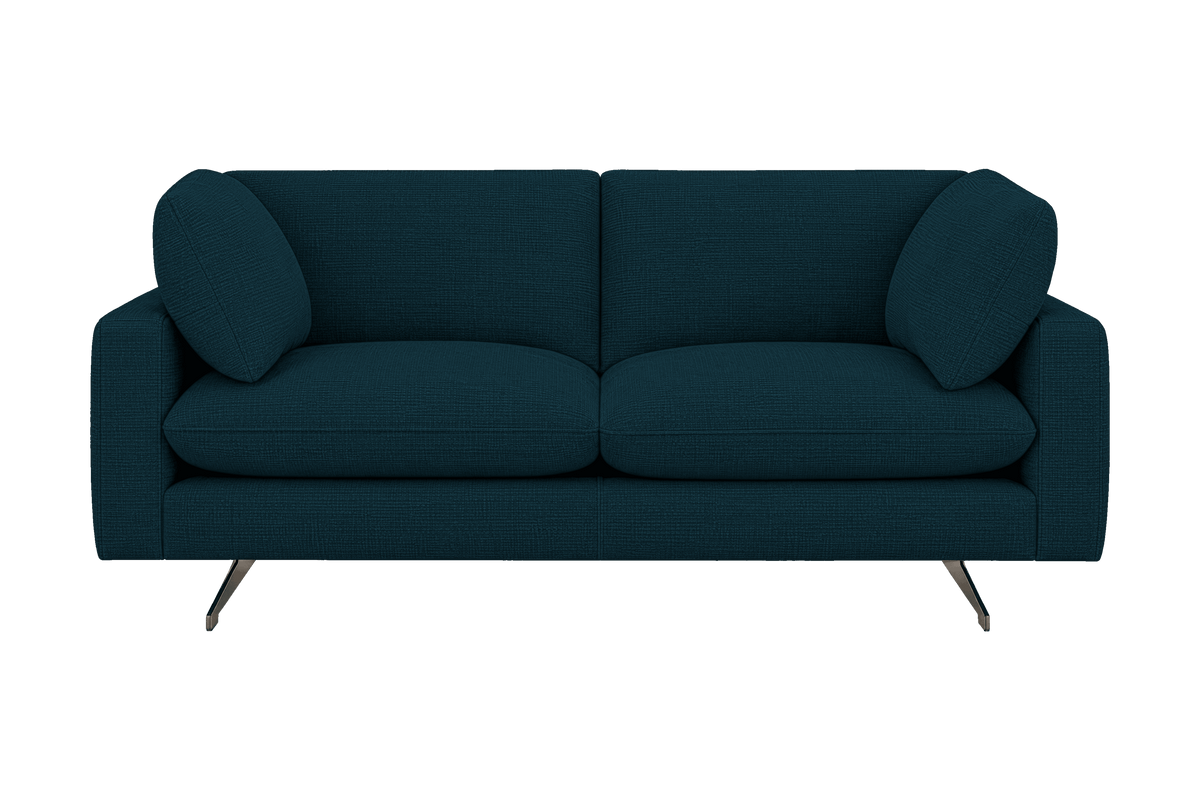 Oliver Small Sofa in Roni Deep Lake