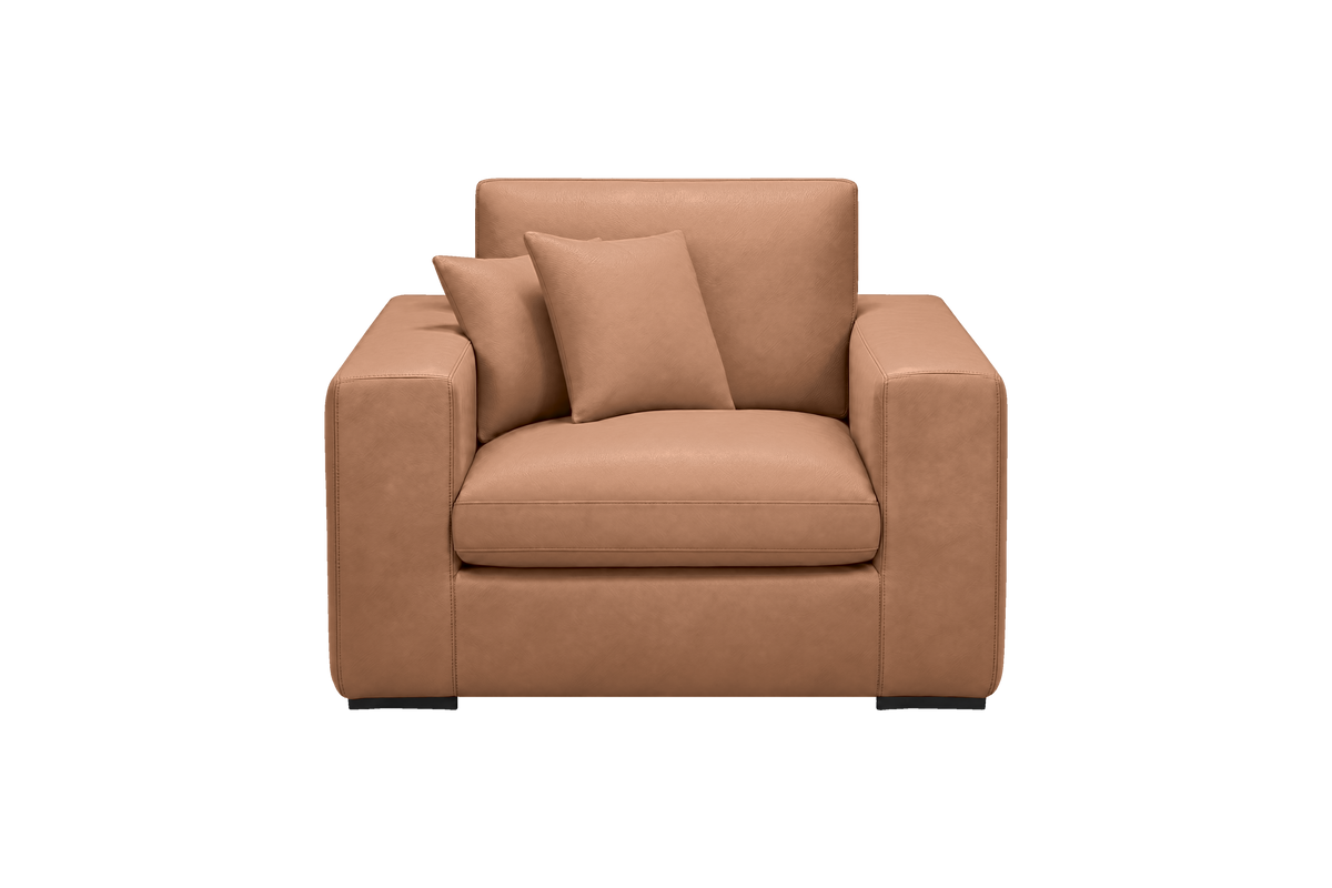Rhodes Armchair in Momo Camel