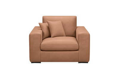 Rhodes Armchair in Momo Camel