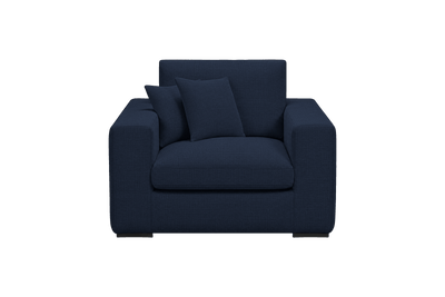 Rhodes Armchair in Roni Ember Blue