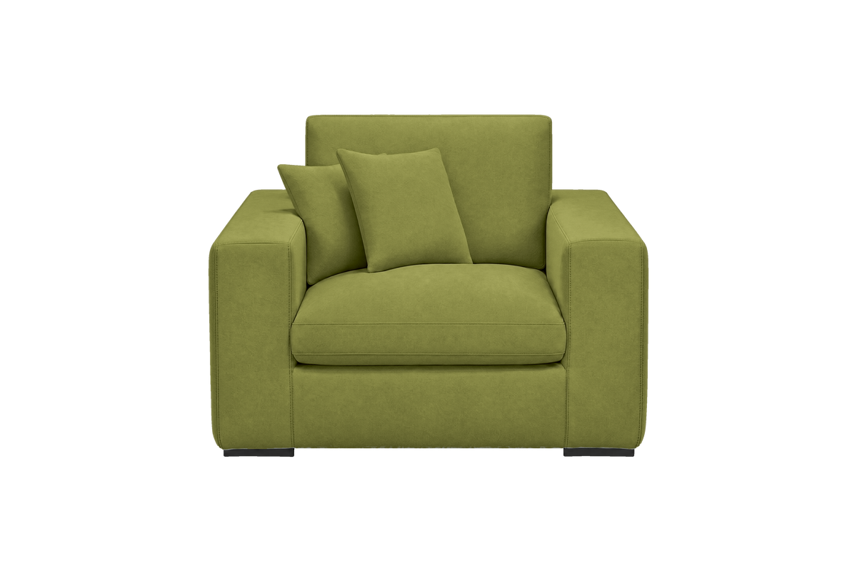 Rhodes Armchair in Fresco Key Lime