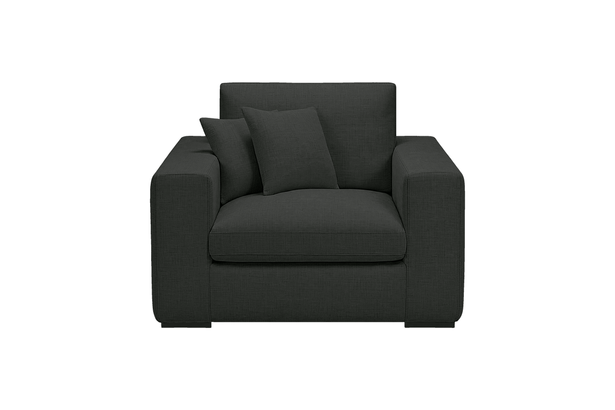 Rhodes Armchair in Mosquito Lola